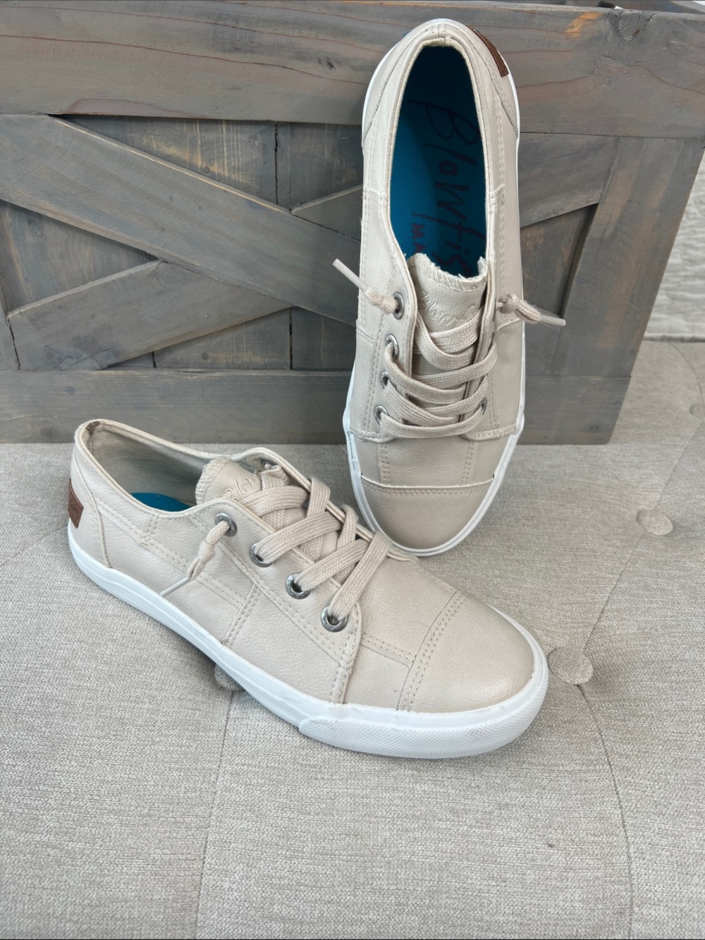 Blowfish Malibu Faux Leather Sneakers